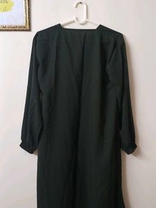 Elegant Dark Green Abaya