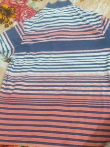 Striped Polo Shirt - Relaxed Fit