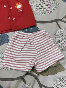 Cute Red Baby Top