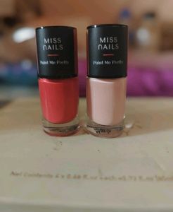 Aroma Magic Sunscreen And 2 Miss Nails Nailpaint