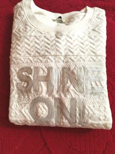 DNMX WHITE SWEATSHIRT