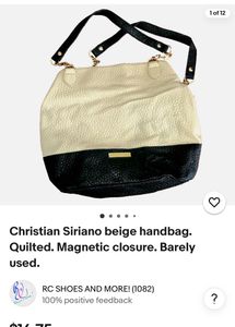 Christian Siriano Luxury  Designer Bag