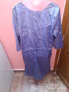 4xl Lavender Festive  Striped Kurta