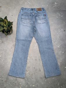 Flared Denim Jeans