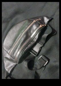 Black Waist Bag