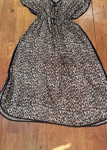 Animal Print night Dress