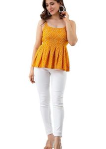 Yellow Bandej Top