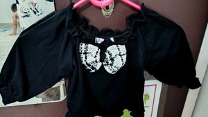 Cute Black &amp; White Outfit Set