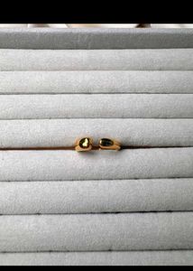 Steel chic band rings