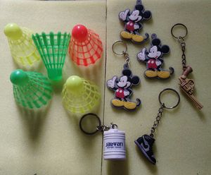 Keychain &amp; Badminton Shuttlecock Bundle!