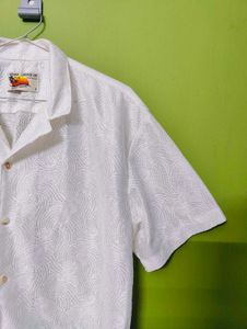The Indian Garage Co. Textured Oversized Shirt - S