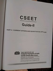 CSEET Guide I and II