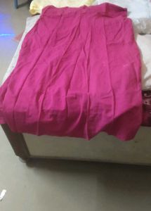 Pink Pleated Skirt Petticoat