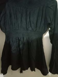 Black Long Sleeve Top