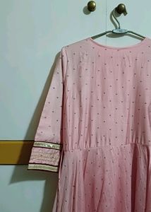 Pink Anarkali Suit Set