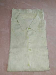 Pale Green Button-Down Shirt