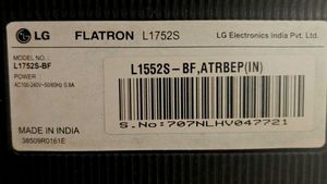 LG Flatron L1752S