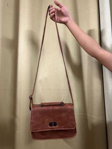 Vintage Brown Satchel Bag