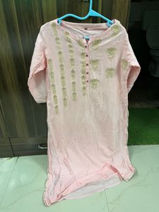 New Pink Kurti Never Worn