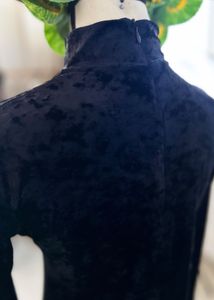 Korean Velvet Dress