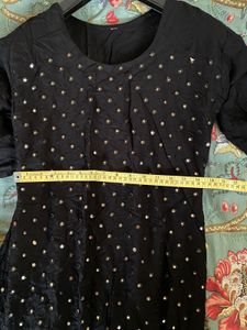 BLACK MIRROR DESIGN KURTI