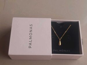 Palmonas Gold Plated Minimal Necklace