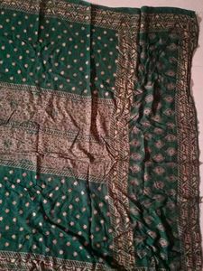 Bottle Green Fancy Duppata