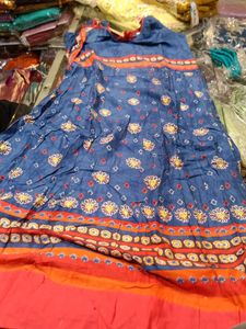 Floral Print Ethnic Kurta