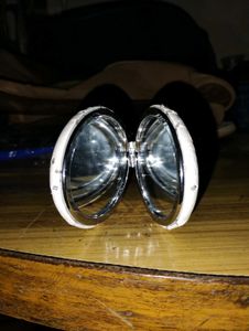 &#34;Vintage Dual-Sided Compact Mirror&#34;