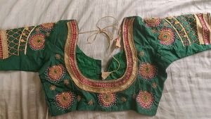 Heavy Work Aari Bridal Blouse