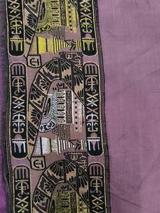 Vintage Inspired Purple Saree