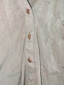 Olive Green Long Sleeve Blouse