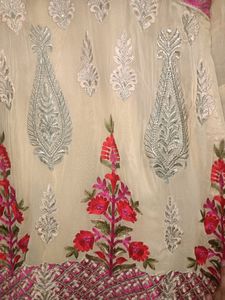 Beautiful Heavy Embroidery Naira Suit