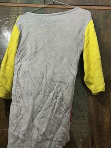 Colorful Patchwork winter Top