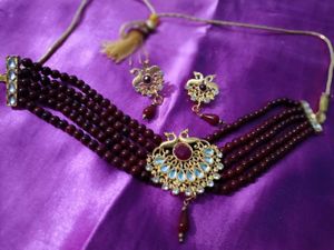 Choker Necklace Set