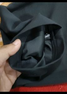 Dark Green Casual Pants