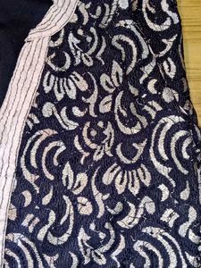 🆕NEW Black Gold Lace Kurta