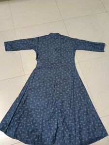 Denim Kurta