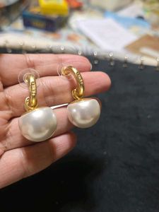 Big Pearl Earrings