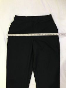 Straight Fit High rise Black Trouser Waist 28-30