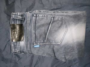 Stylish Grey Denim Jeans