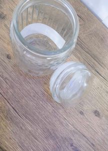 Glass Canister With Lid