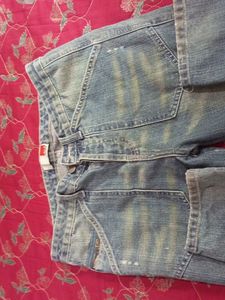 Retro Stylish Denim Jeans