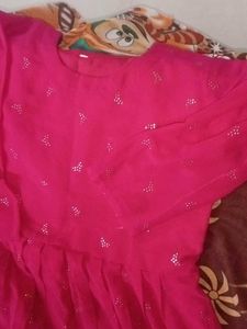 peumplm kurti with sharara good condition