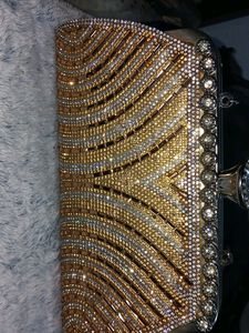 Golden Sling Bag