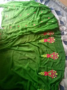 Embroidery Saree🦚