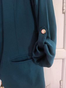 Chic Teal Blazer