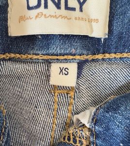 Denim Button-Fly Shorts Size XS