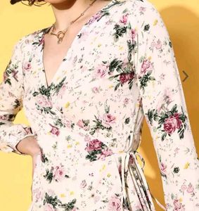 Floral Print Mini Dress