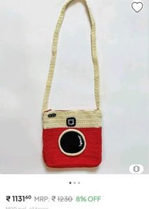 Crochet Camera Purse
